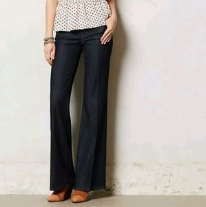 ANTHROPOLOGIE Level 99 Wide Leg Jeans Size 26